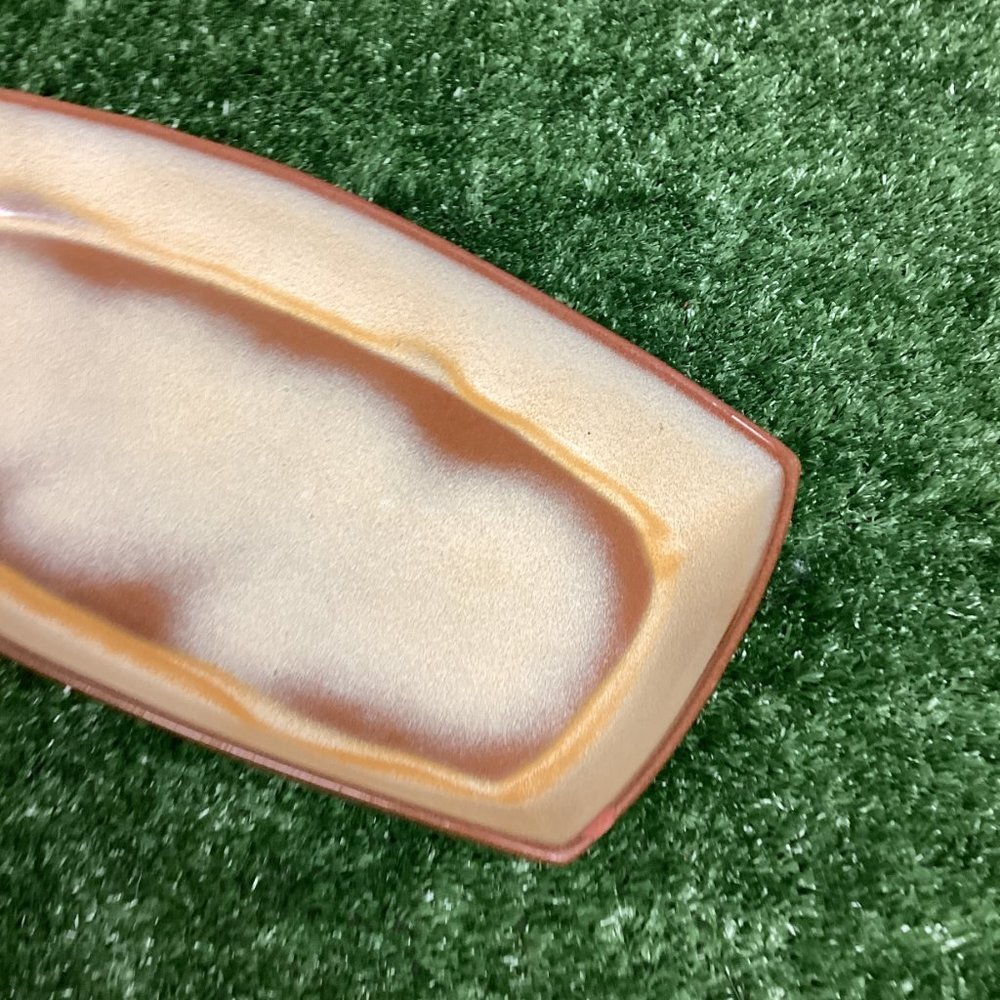 Vintage Frankoma Pottery Serving Dish Platter Desert Gold 94Q - Picture 9 of 15